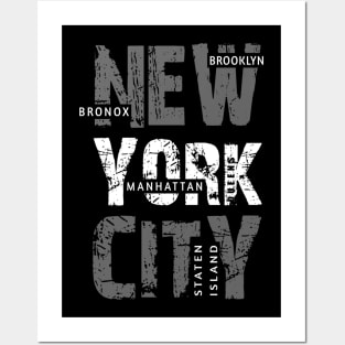 new york city t-shrit Posters and Art